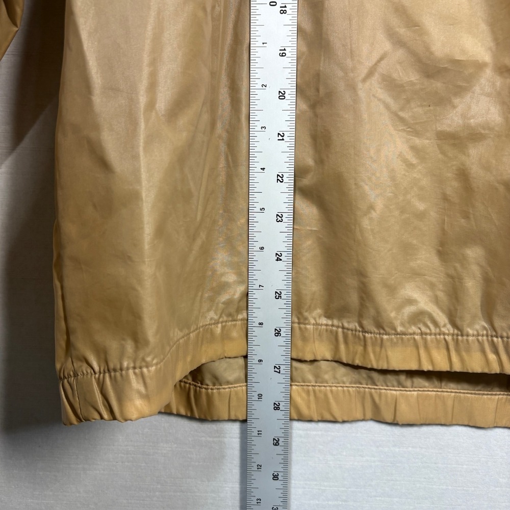Vintage TopSpin By RSVP Anorak Windbreaker Pullover Jacket Men L Tan USA‎ 80s - Picture 11 of 13